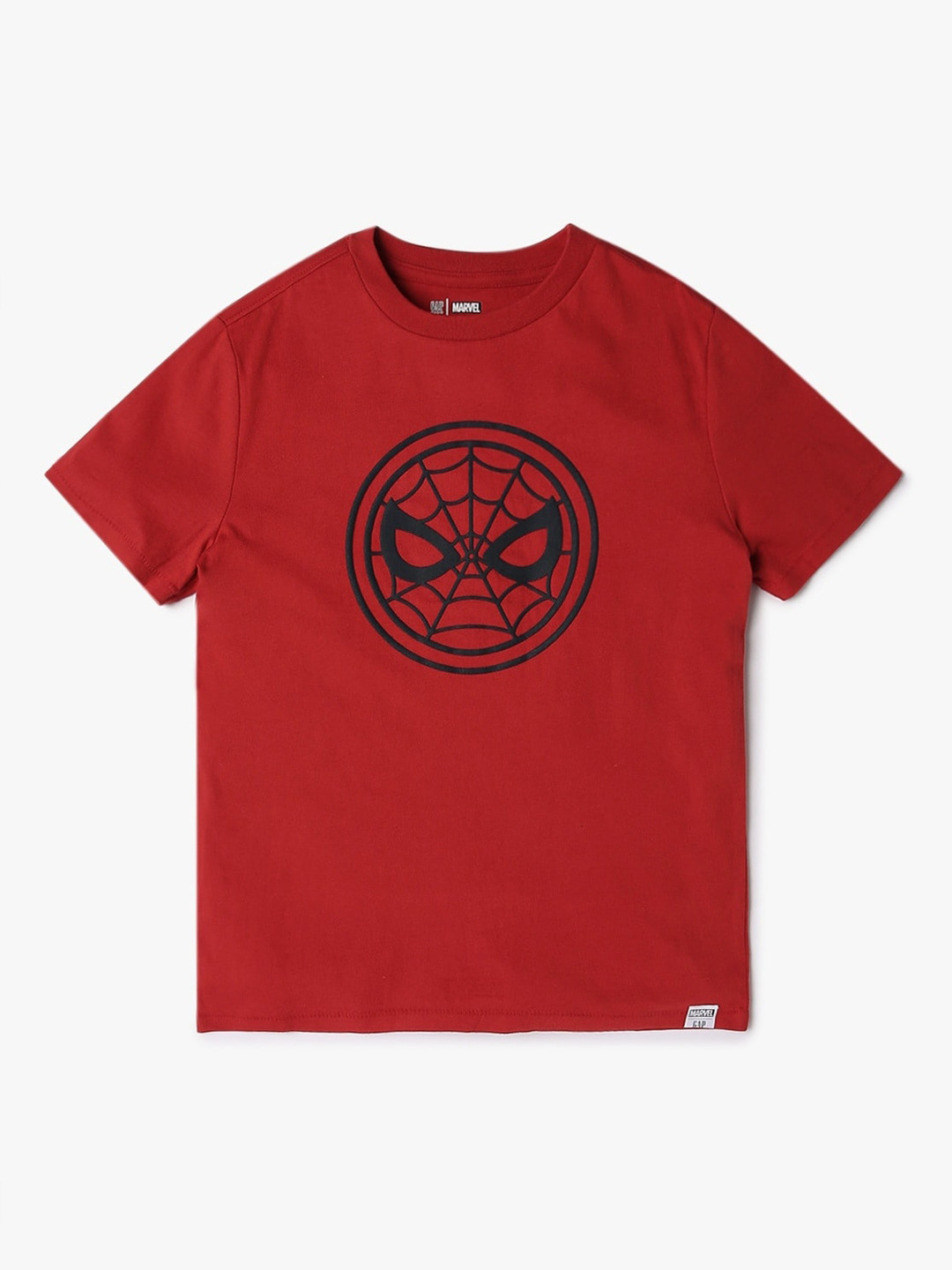 GAP Boys Spider-Man Printed Pure Cotton T-shirt