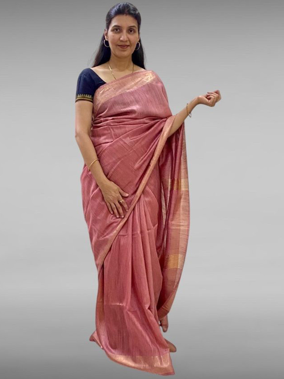 Eternal Pehnawa Zari Pure Banswara Silk Saree