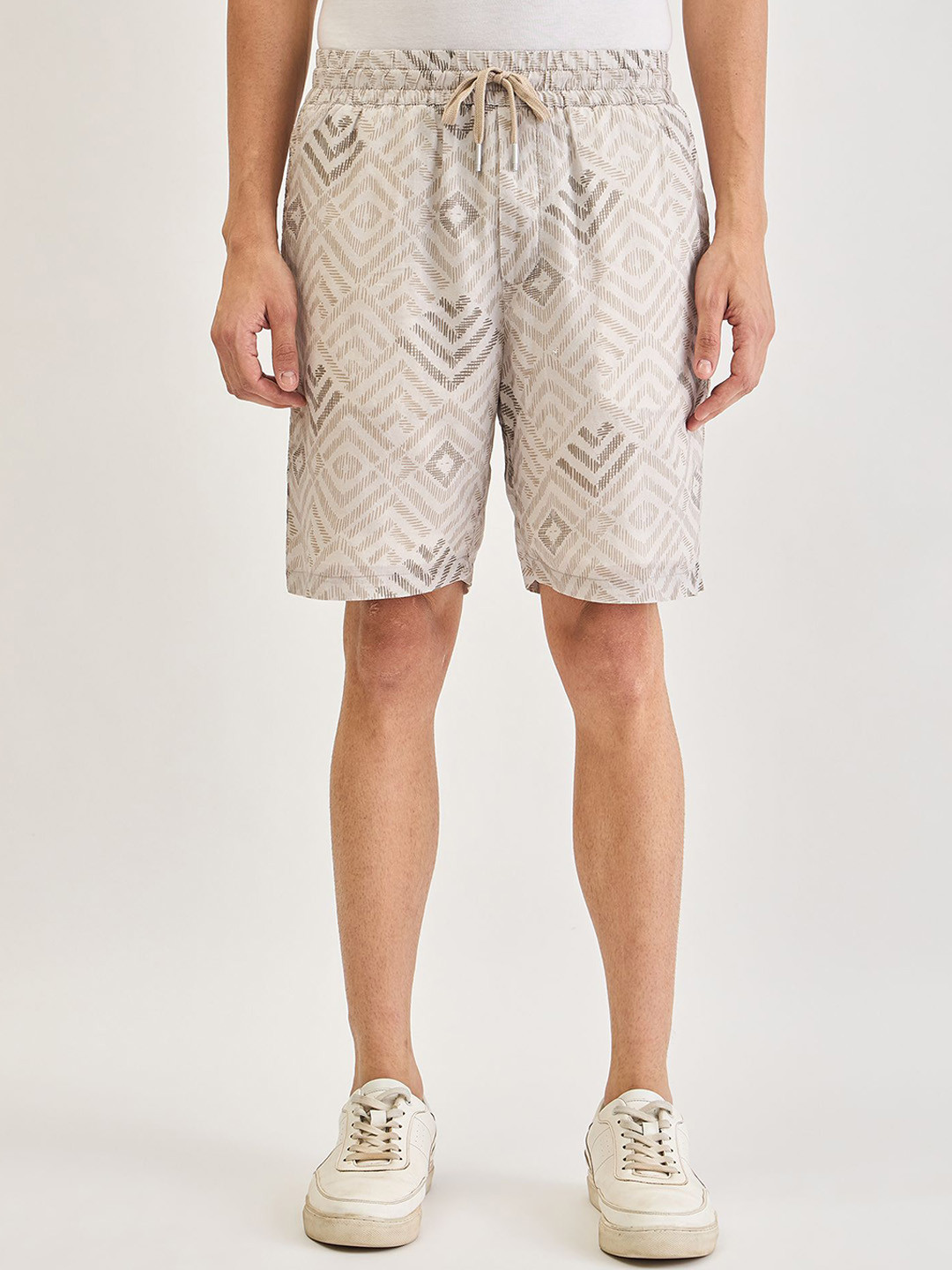 Antony Morato Men Printed Relaxed Fit Shorts