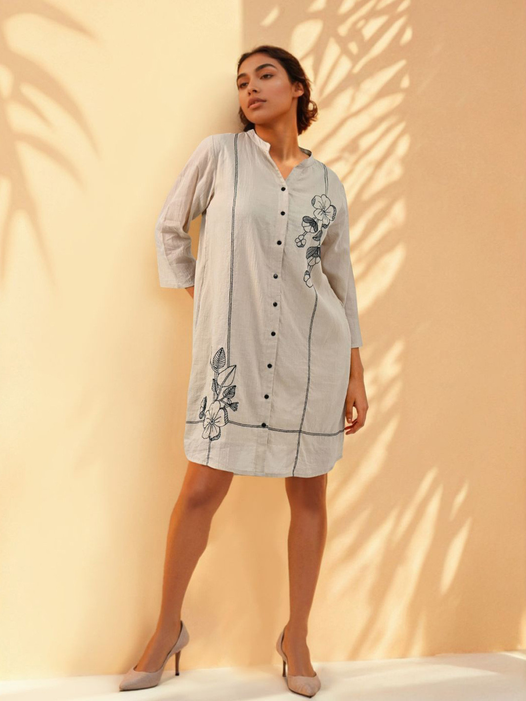 Zolo Label Fit & Flare Above Knee Dress