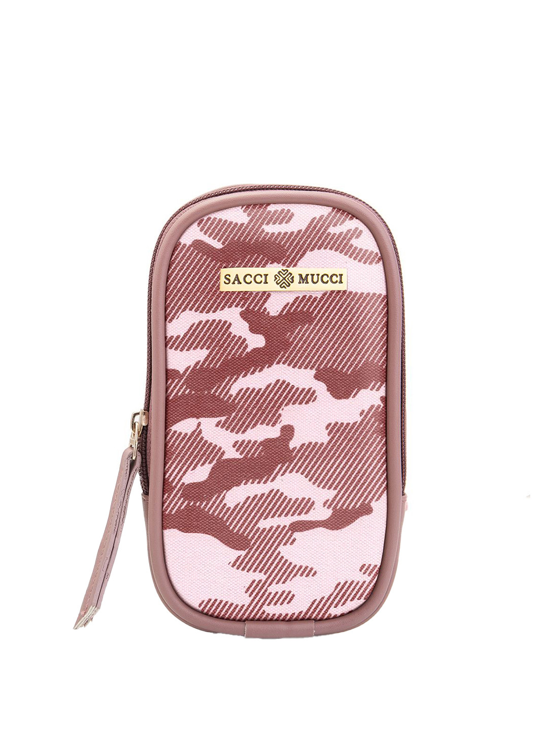 Sacci Mucci Women Printed Mobile Phone Sling Bag