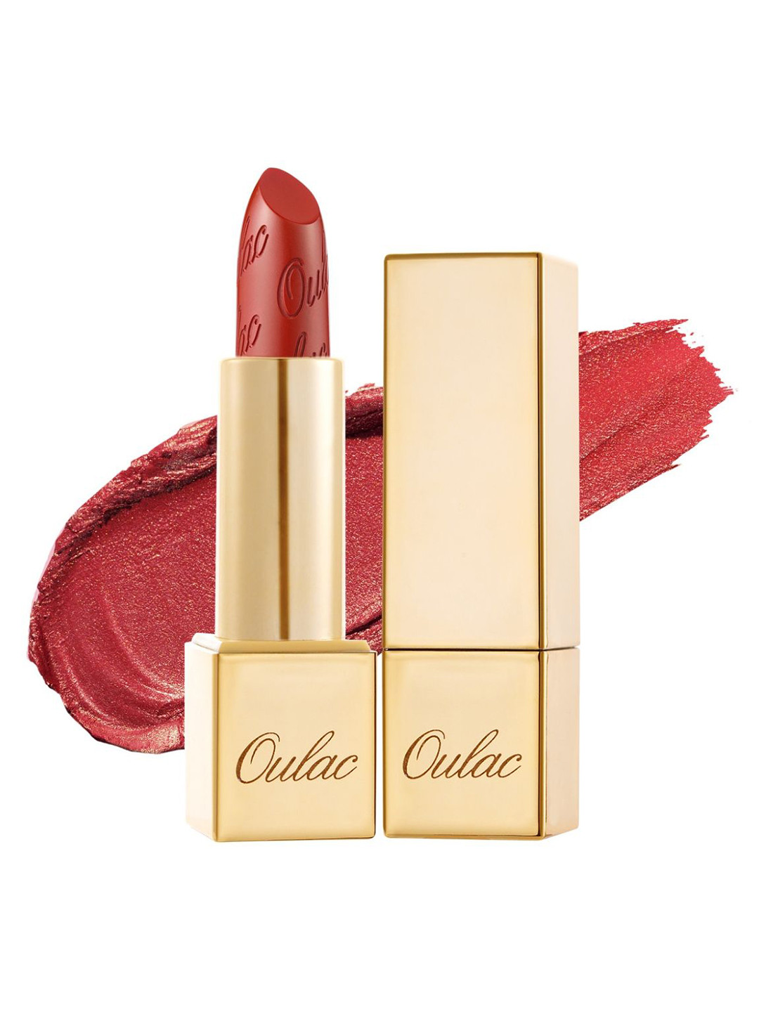 Oulac Metallic Shine Lipstick With Vitamin E - 4.3g - Dangerous 02