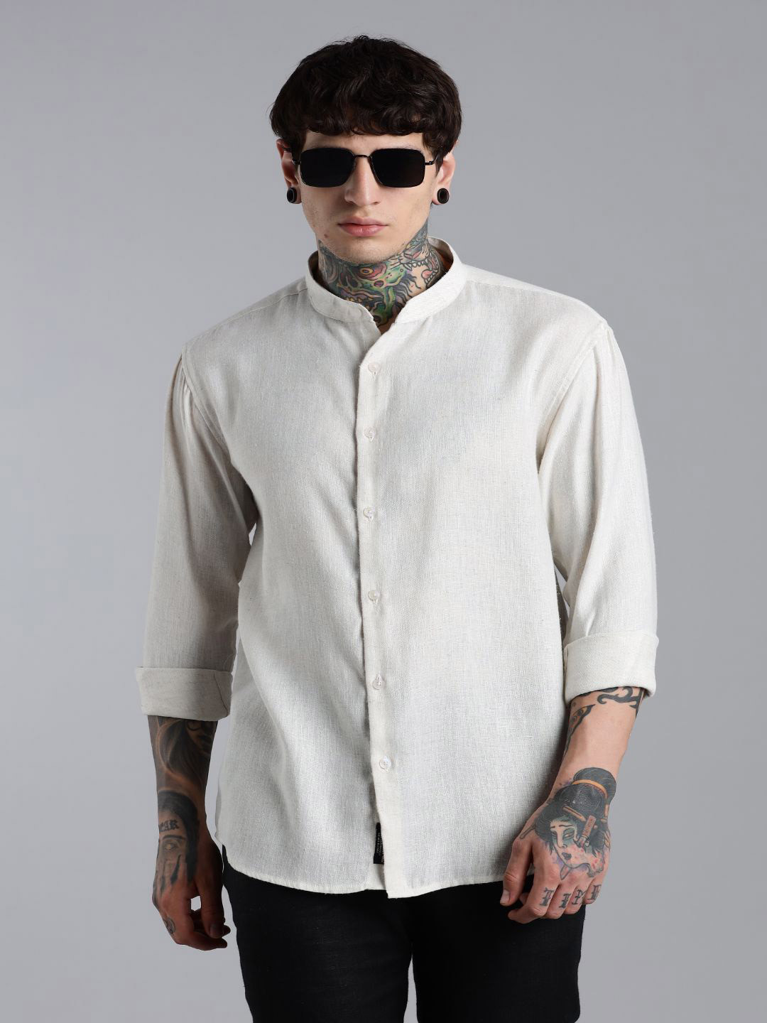 PAUL STREET Men Sharp Tailored Fit Casual Shirt