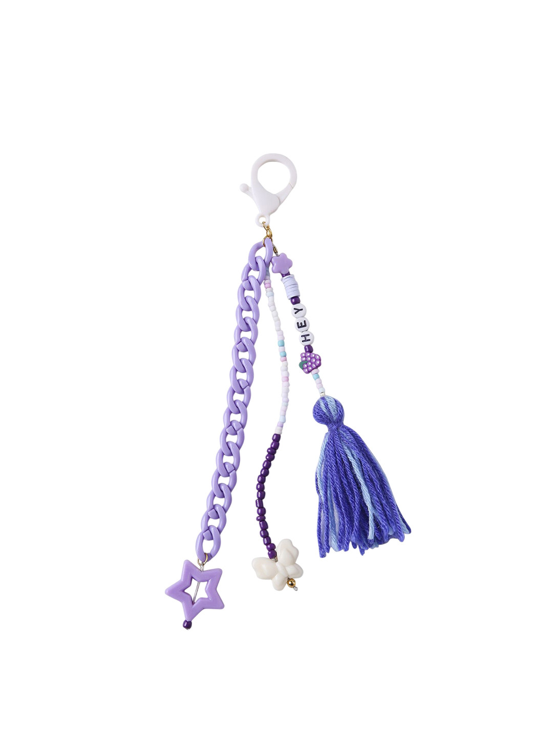Arendelle Beaded Bag Charm Bow Bag Charm Key Cain