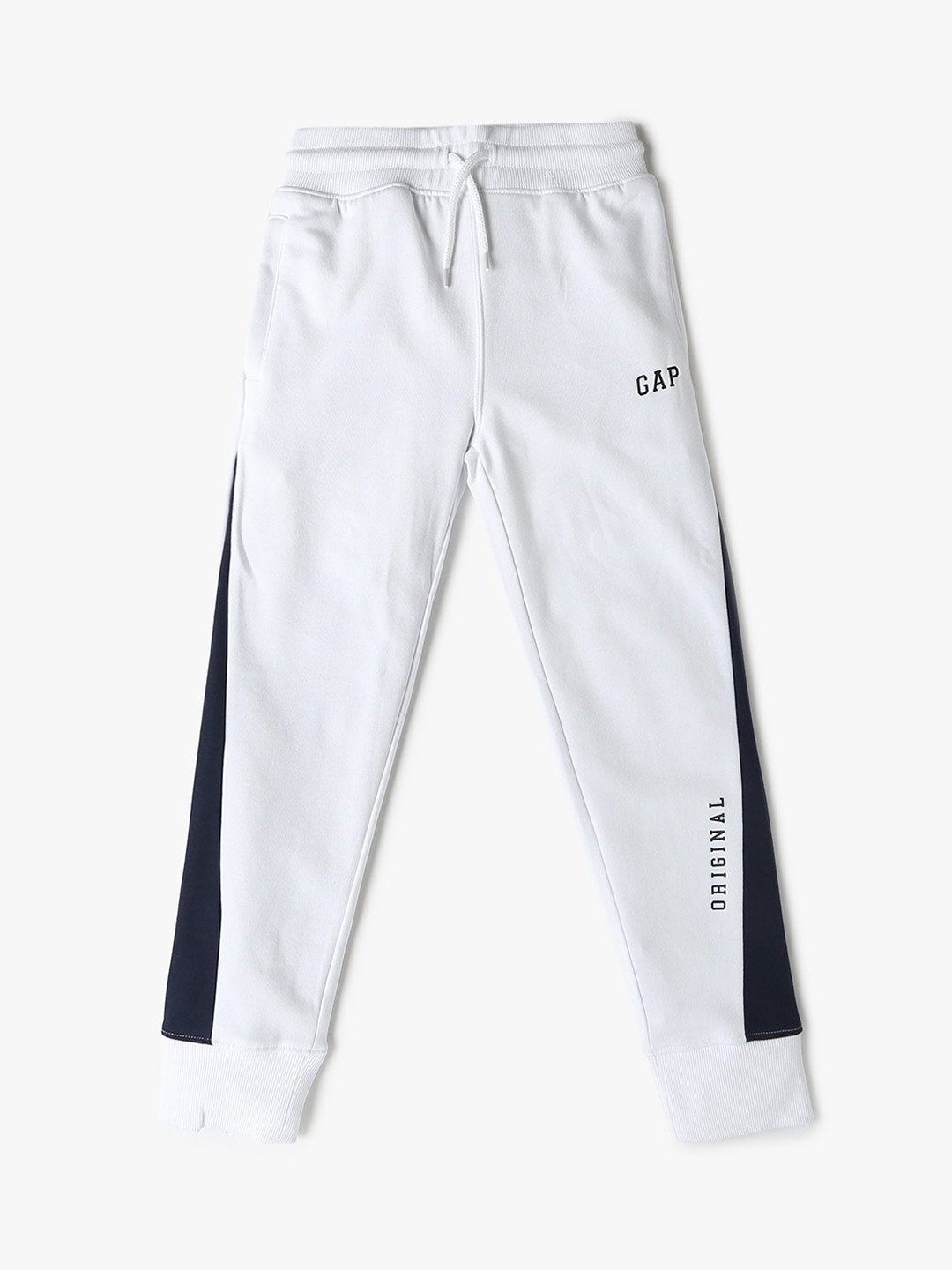GAP Boys Contrast Colour Panelled Pure Cotton Joggers