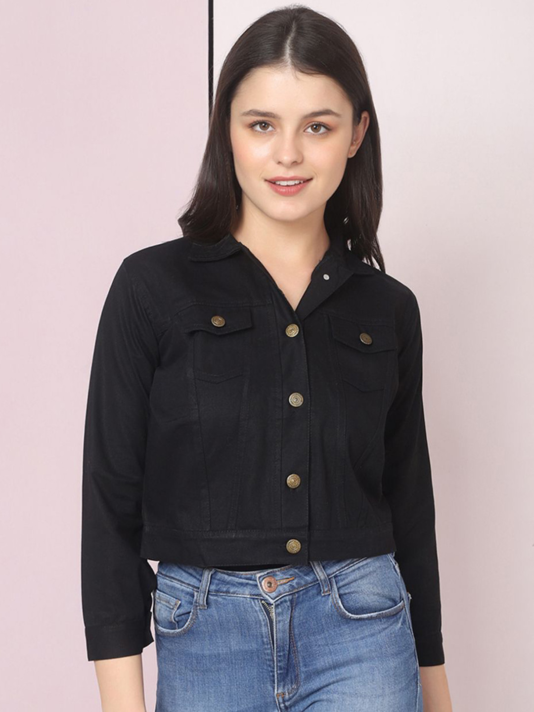 IQOA Women Lightweight Denim Jacket