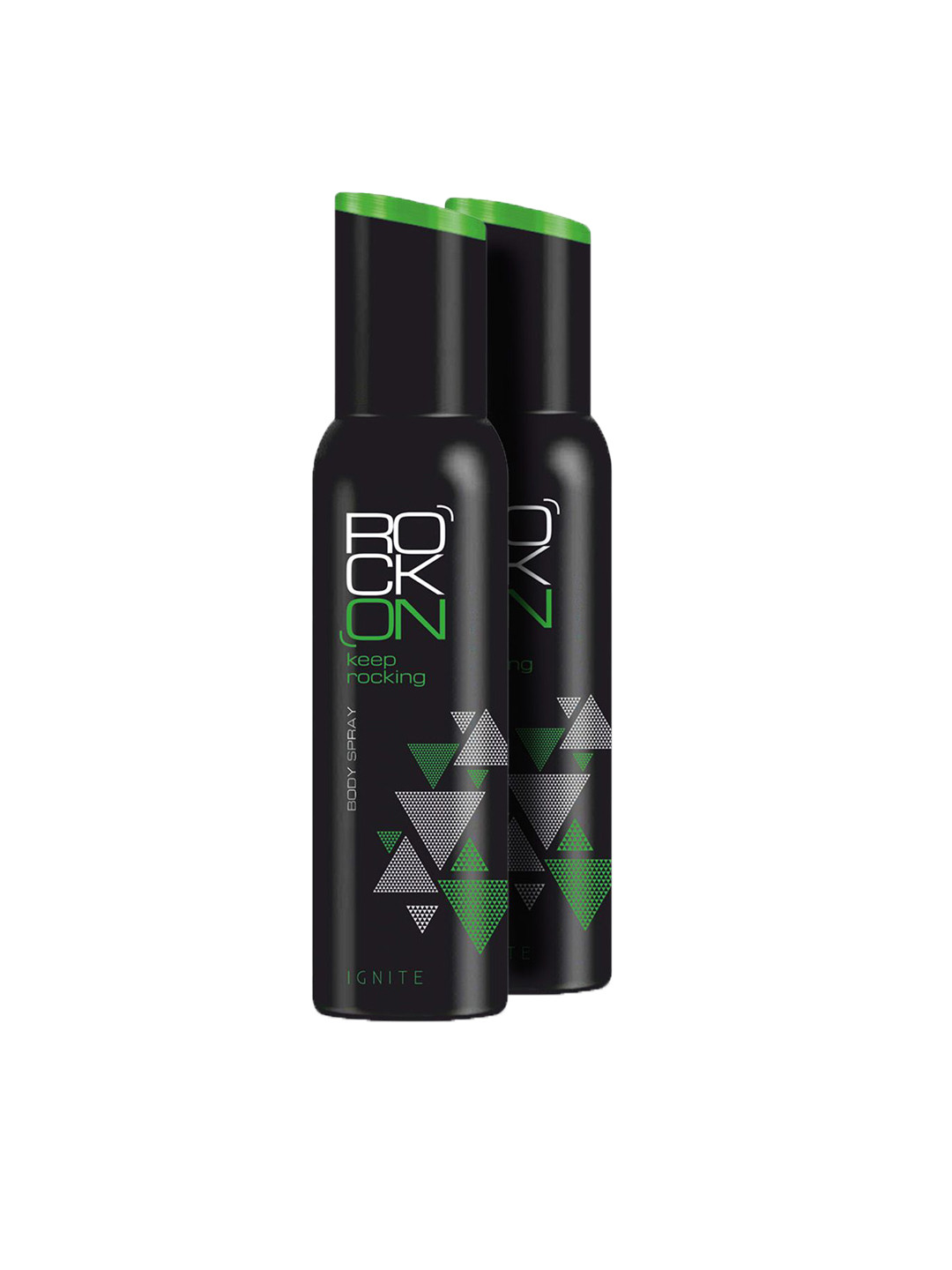 Rock on Set Of 2 Ignite Long Lasting Body Spray - 150 ml Each