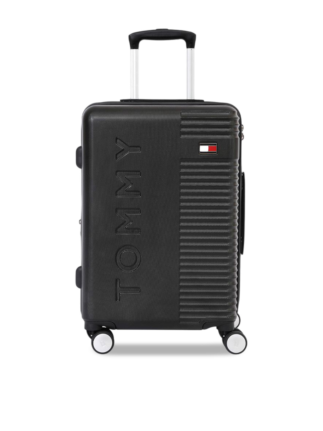 Tommy Hilfiger Rockfill Medium Check-In Expander Hard Luggage Trolley Bag