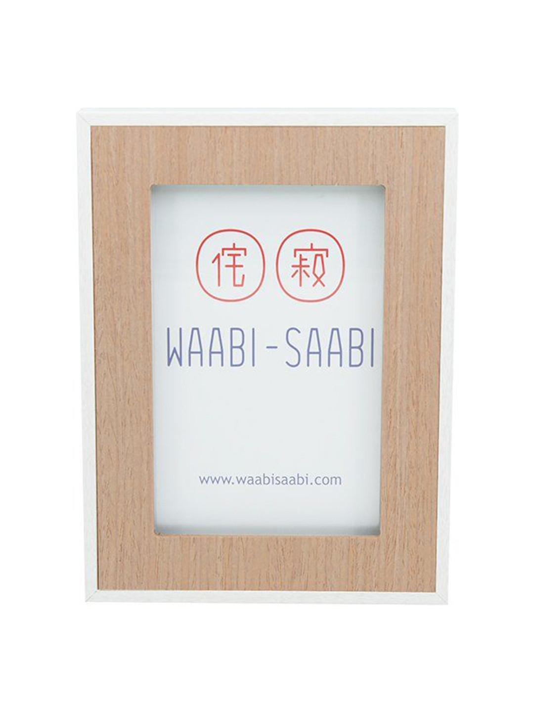 WAABI - SAABI Brown Wooden Table Photo Frame
