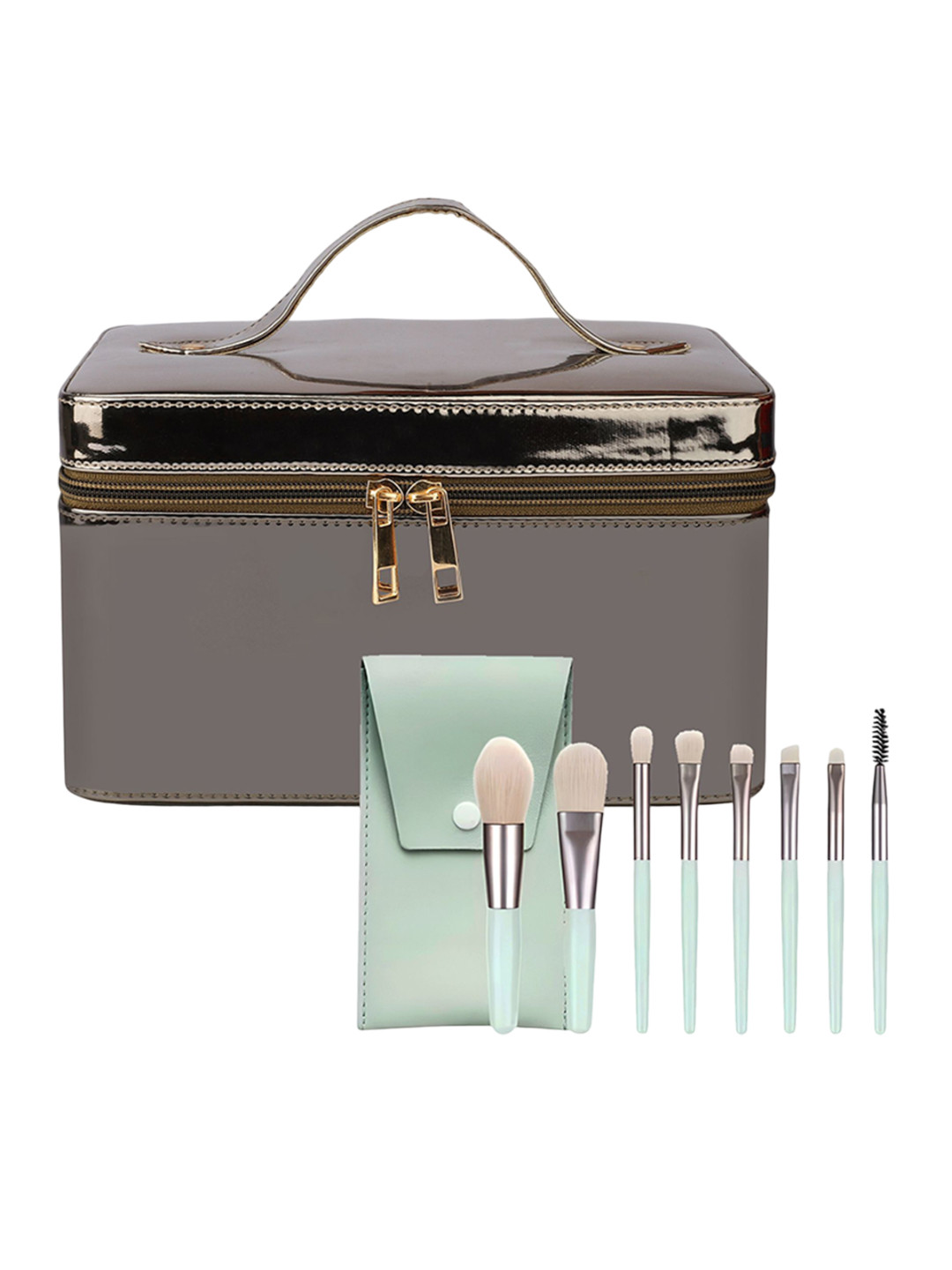 NFI essentials Cosmetic Box & Makeup Brush Set