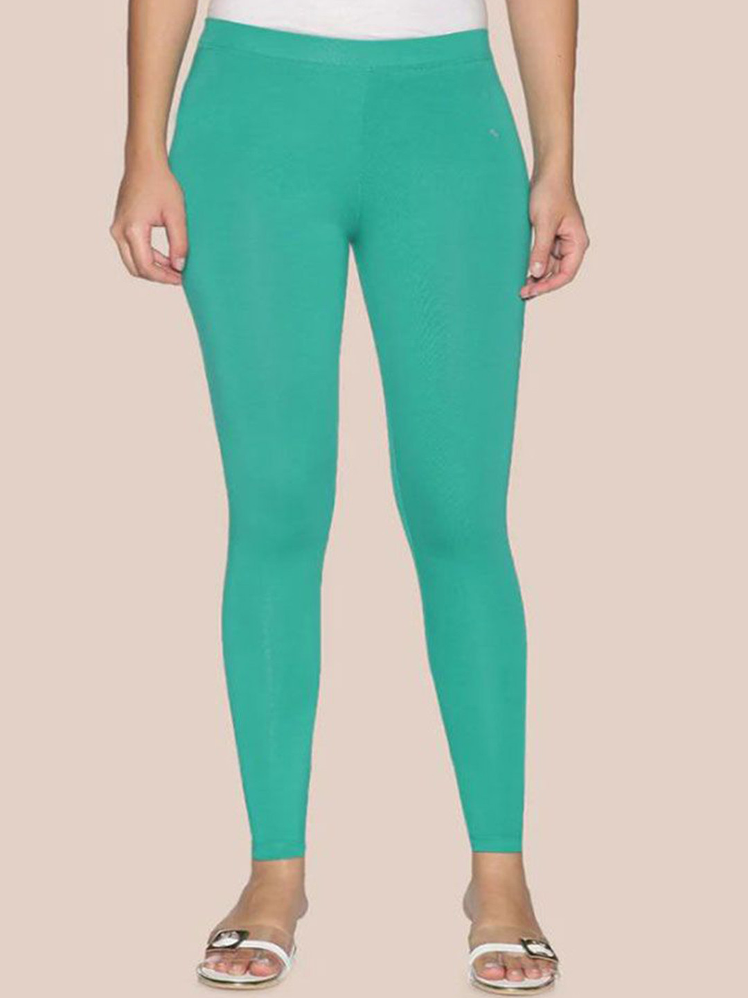 WellFitLook Mid-Rise Ankle-Length Stretchable Leggings