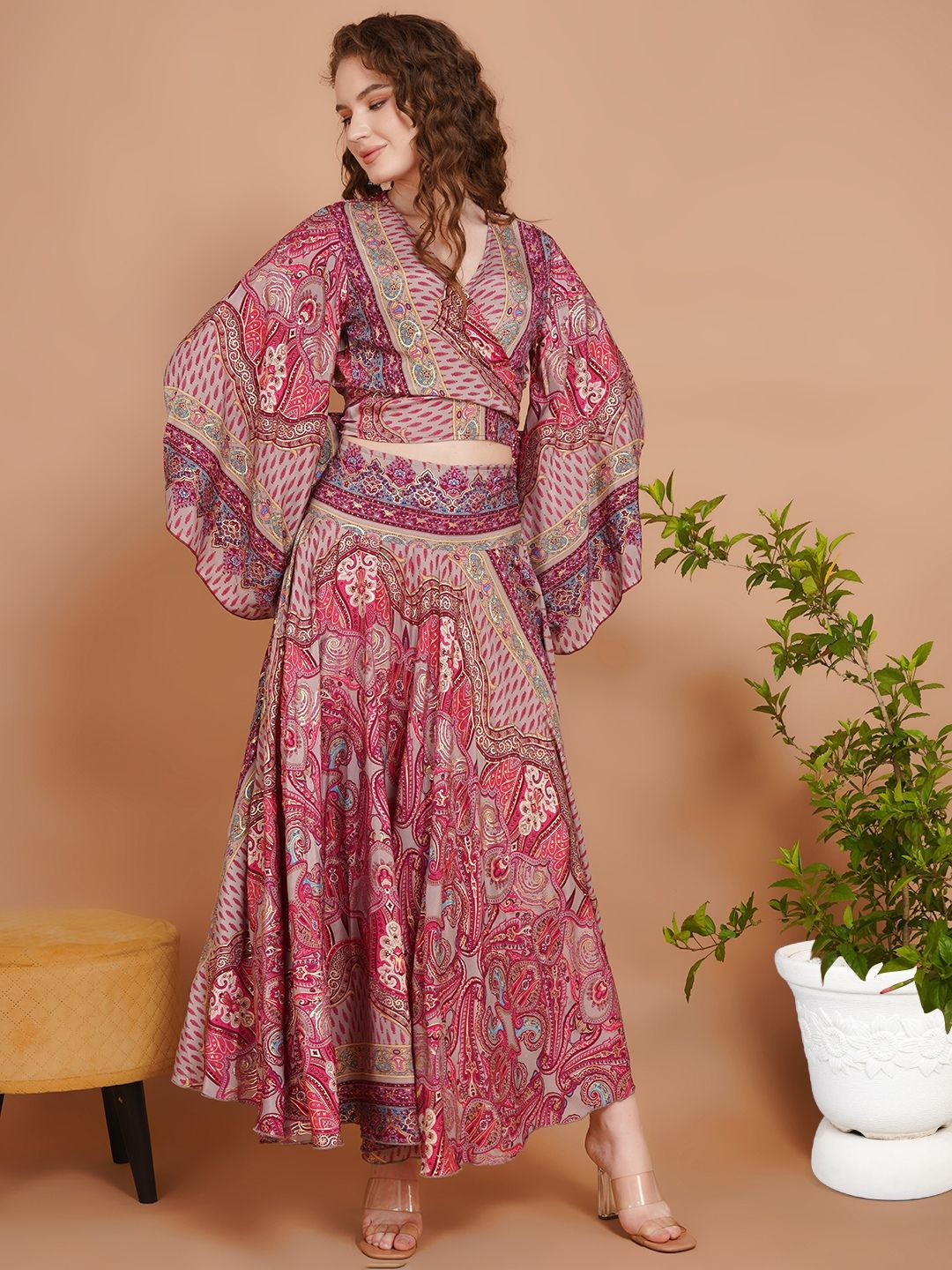 Boholyfe Rosie Haze Harmony Skirt Co-Ord Set