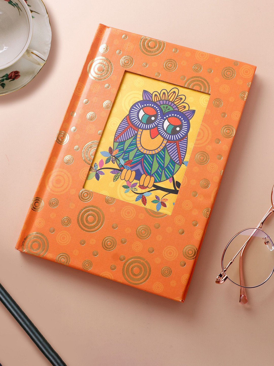 Archies Desi Owl Themed Printed Notebook