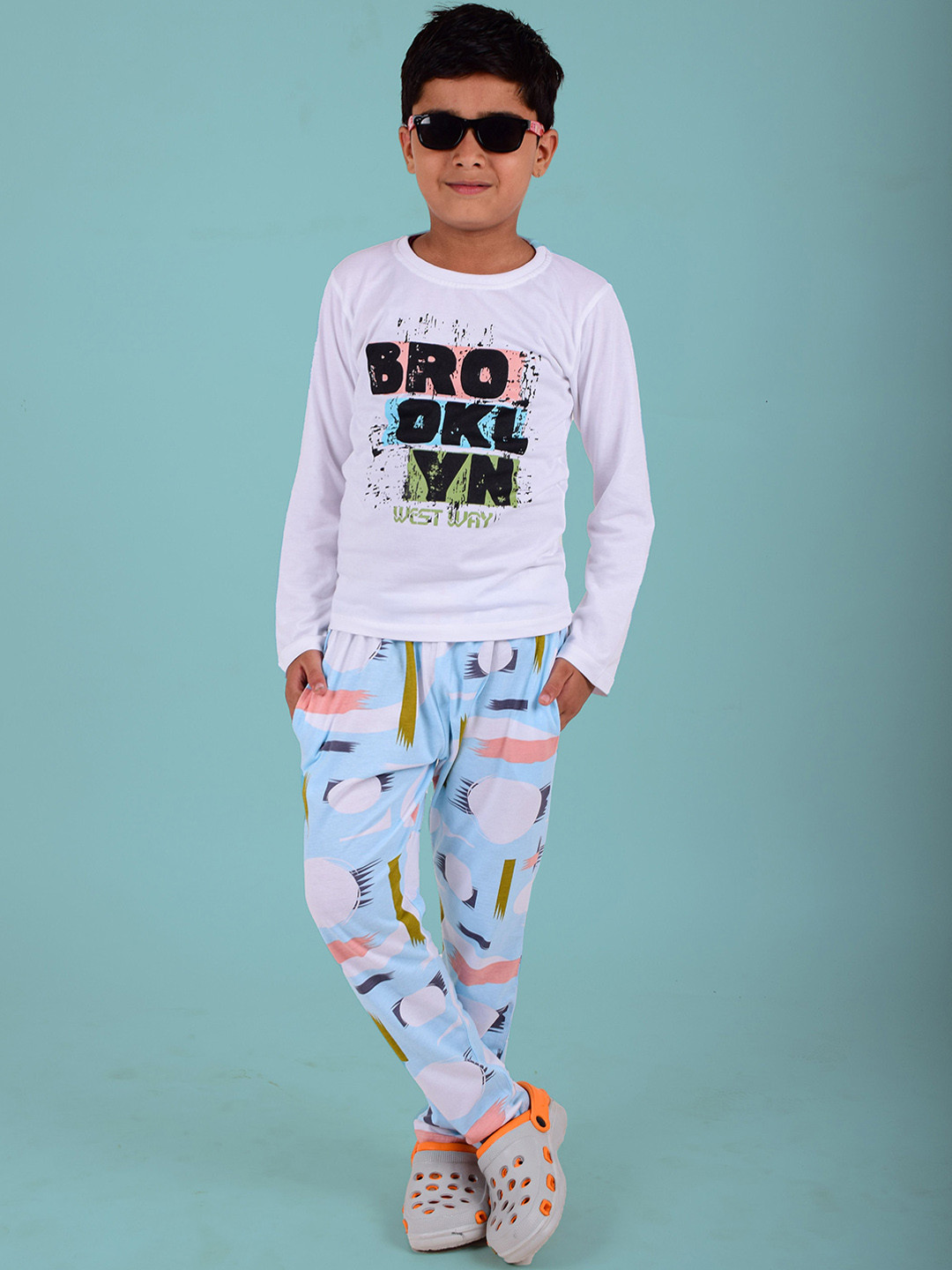 US Fly Boys Printed Night suit
