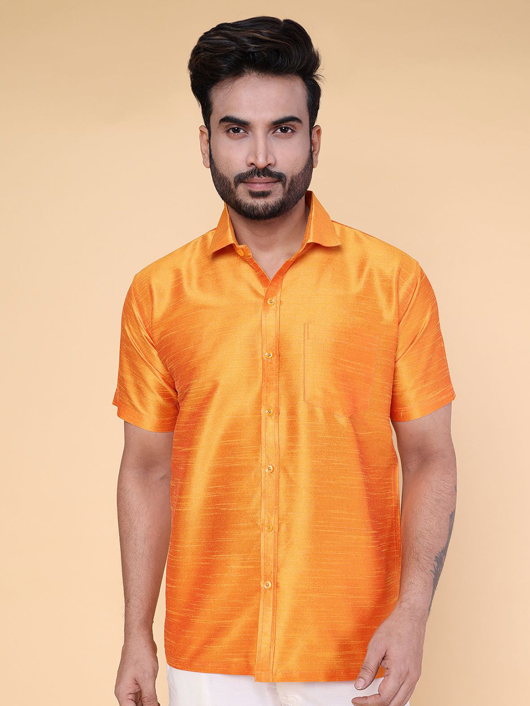 W & G Men Relaxed Casual Shirt