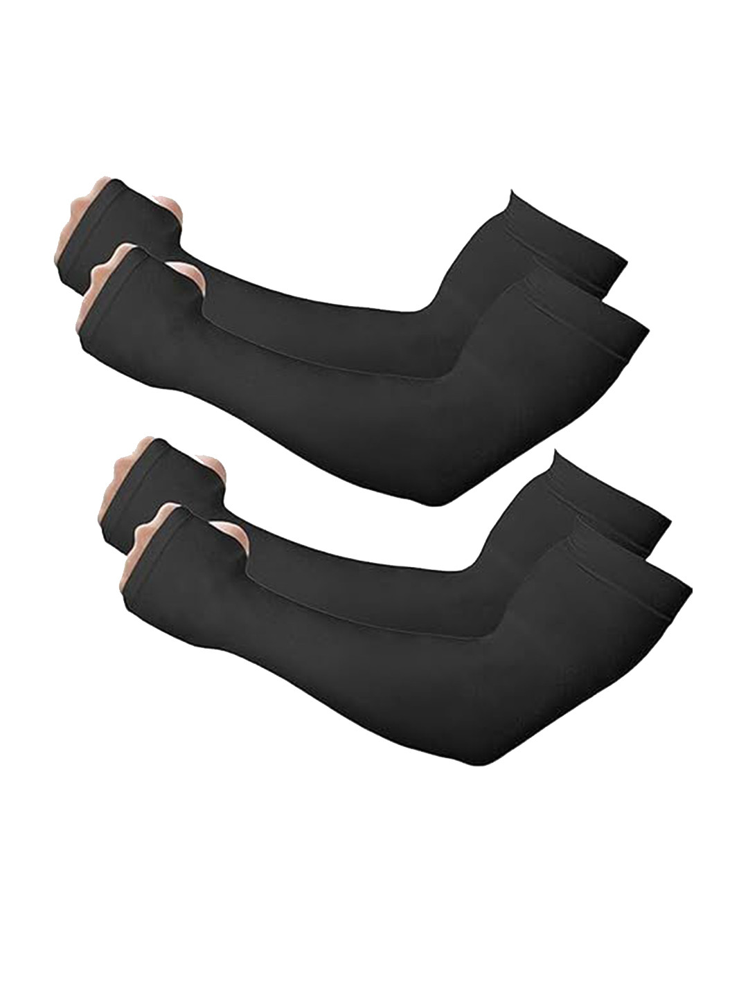 LOOM LEGACY Set Of 2 Sun Protective And breathable Arm Sleeves Sports Gloves