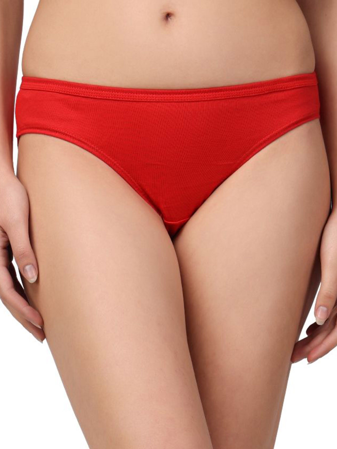 Louis Bayrad Combed Cotton Hipster Briefs LB-1005 Cotton Red