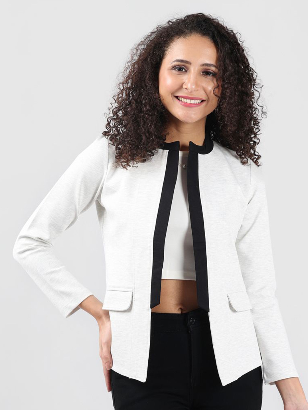 Bonnaty Open Front Cotton Shrug