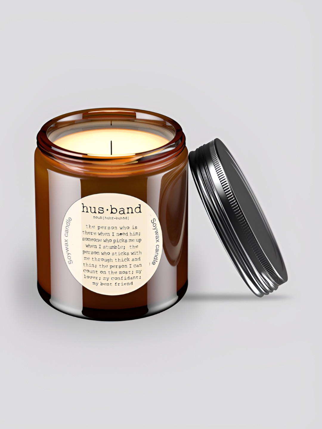 Pratha Naturals Scented 1 Wick Scented Solid Geometric Regular Jar Candles