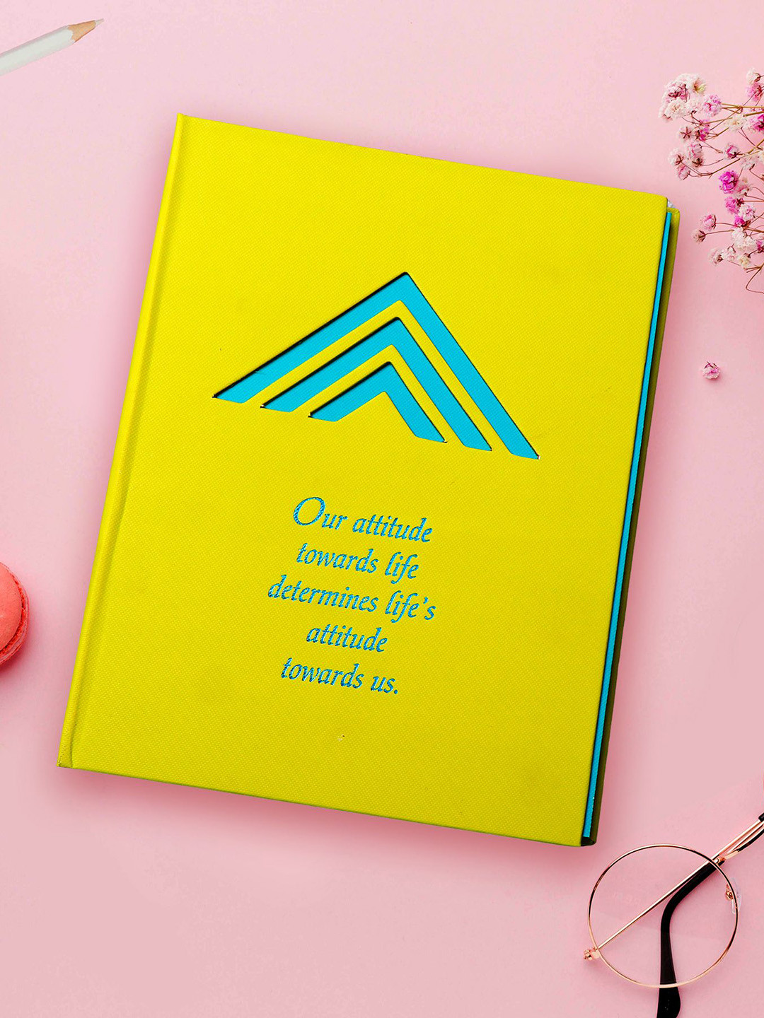 Archies Life's Attitude Quoted Self Design Notebook Stationery