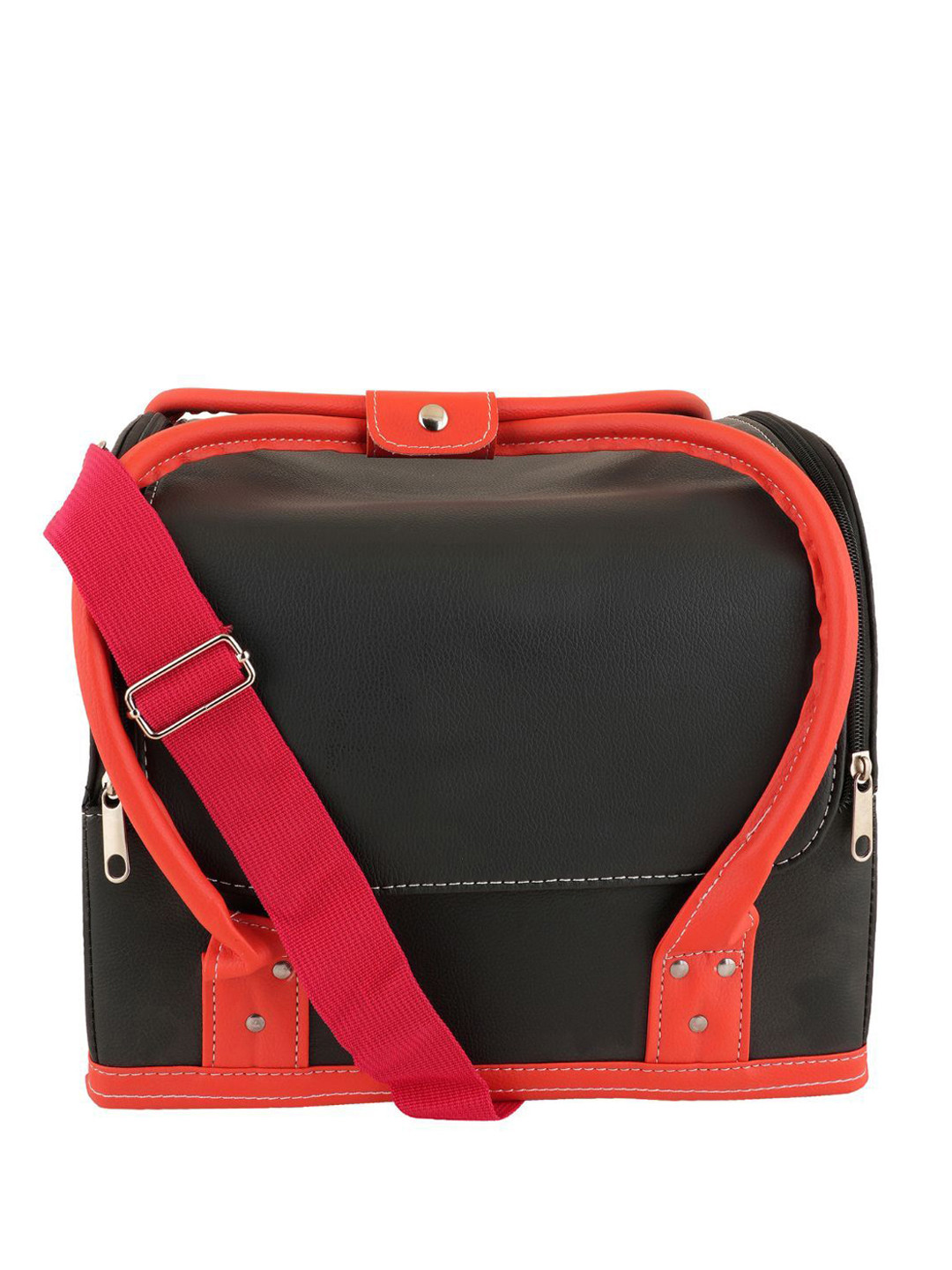 Flingo Compact Multi-Tier Makeup & Beauty Organizer Vanity Bag