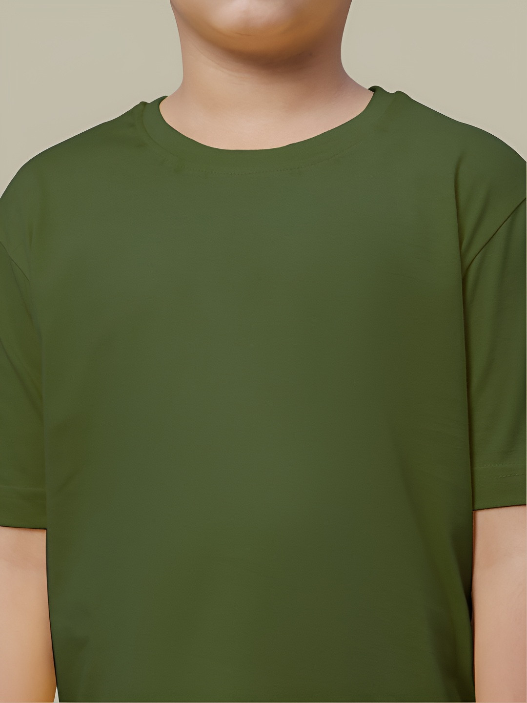 Friskers Boys Round Neck Pure Cotton Regular Fit T-shirt