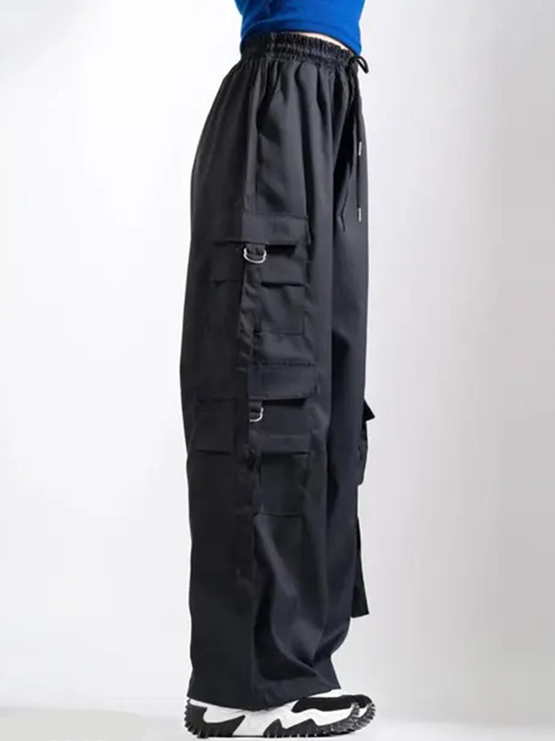 FLEEPSHORT COLLECTION Kids Relaxed Loose Fit Cargo Styles Korean Pants