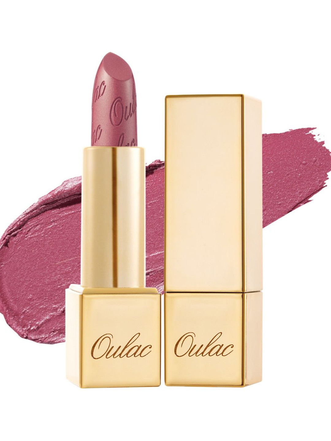 Oulac Metallic Shine Long Lasting Lipstick With Vitamin E - 4.3 g - Cosmopolis 01