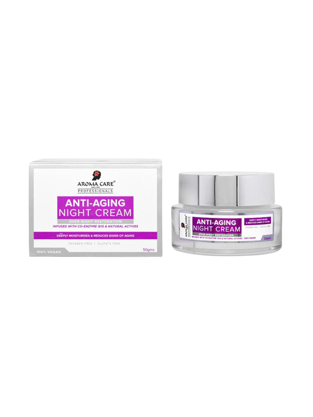 Aroma Care Anti Aging Night Cream With Co-Enzyme - 50 g