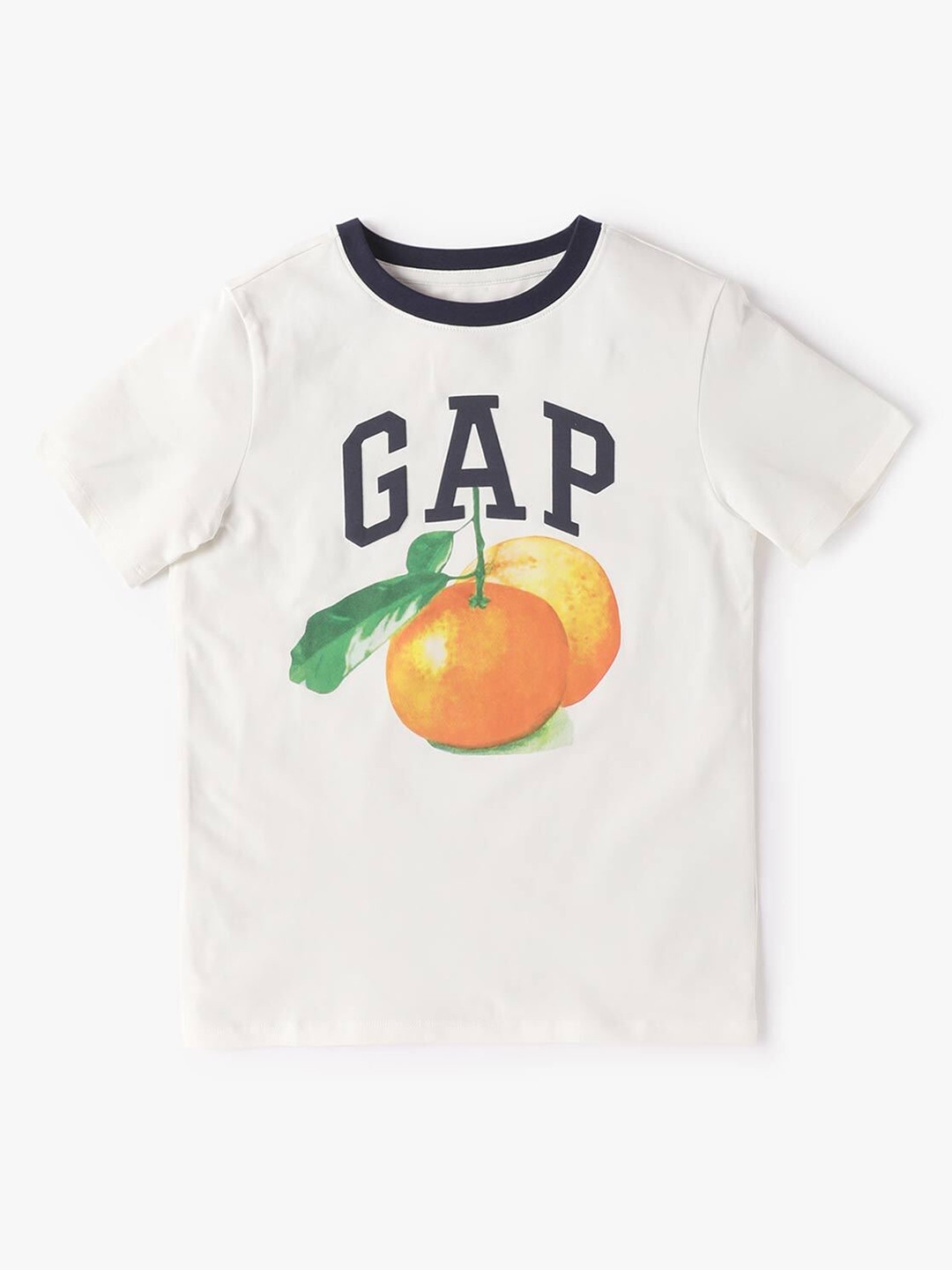 GAP Kids Boys Brand Logo Printed Cotton T-Shirt