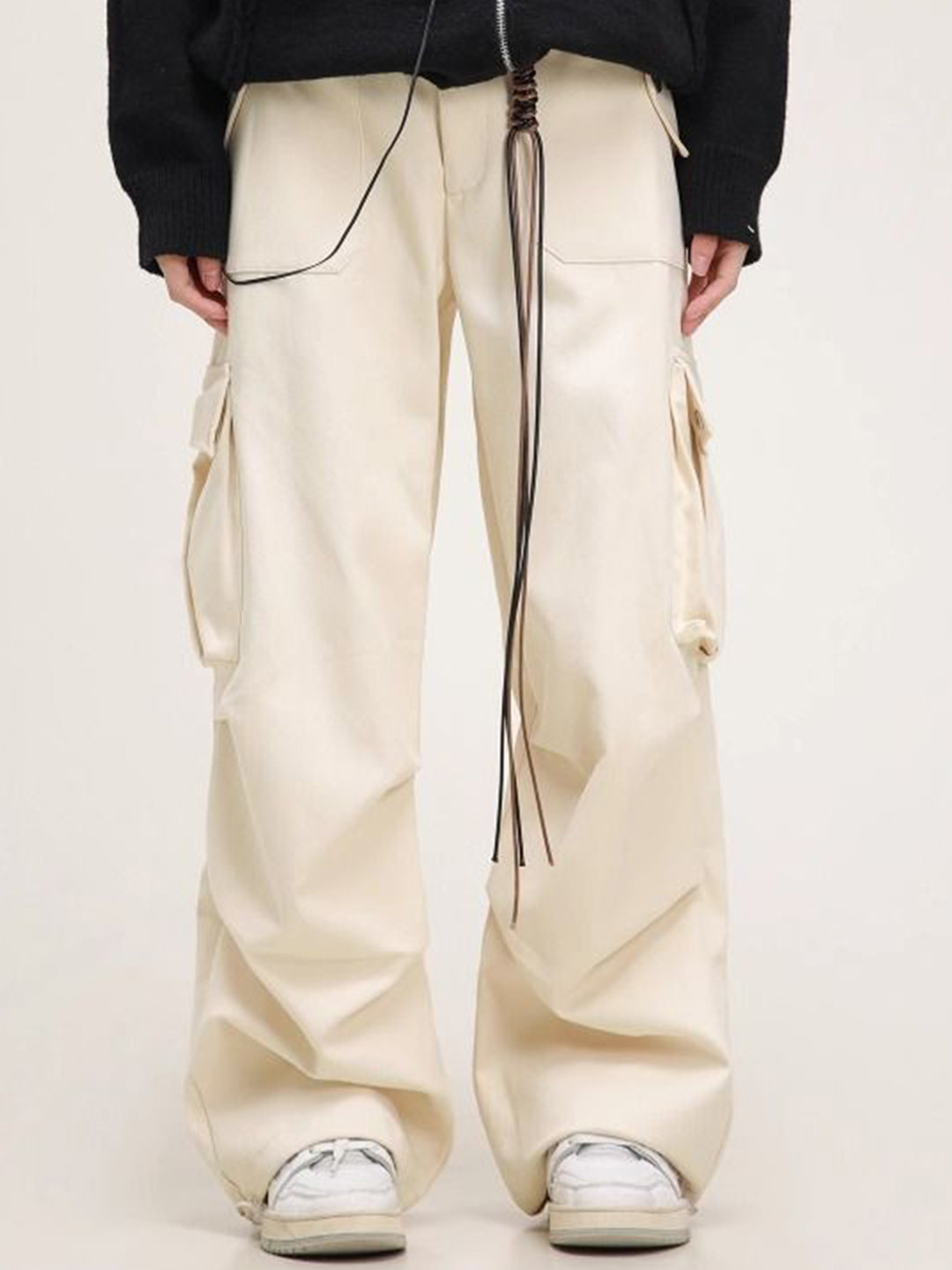 HERE&NOW Women Baggy Cargos Trousers