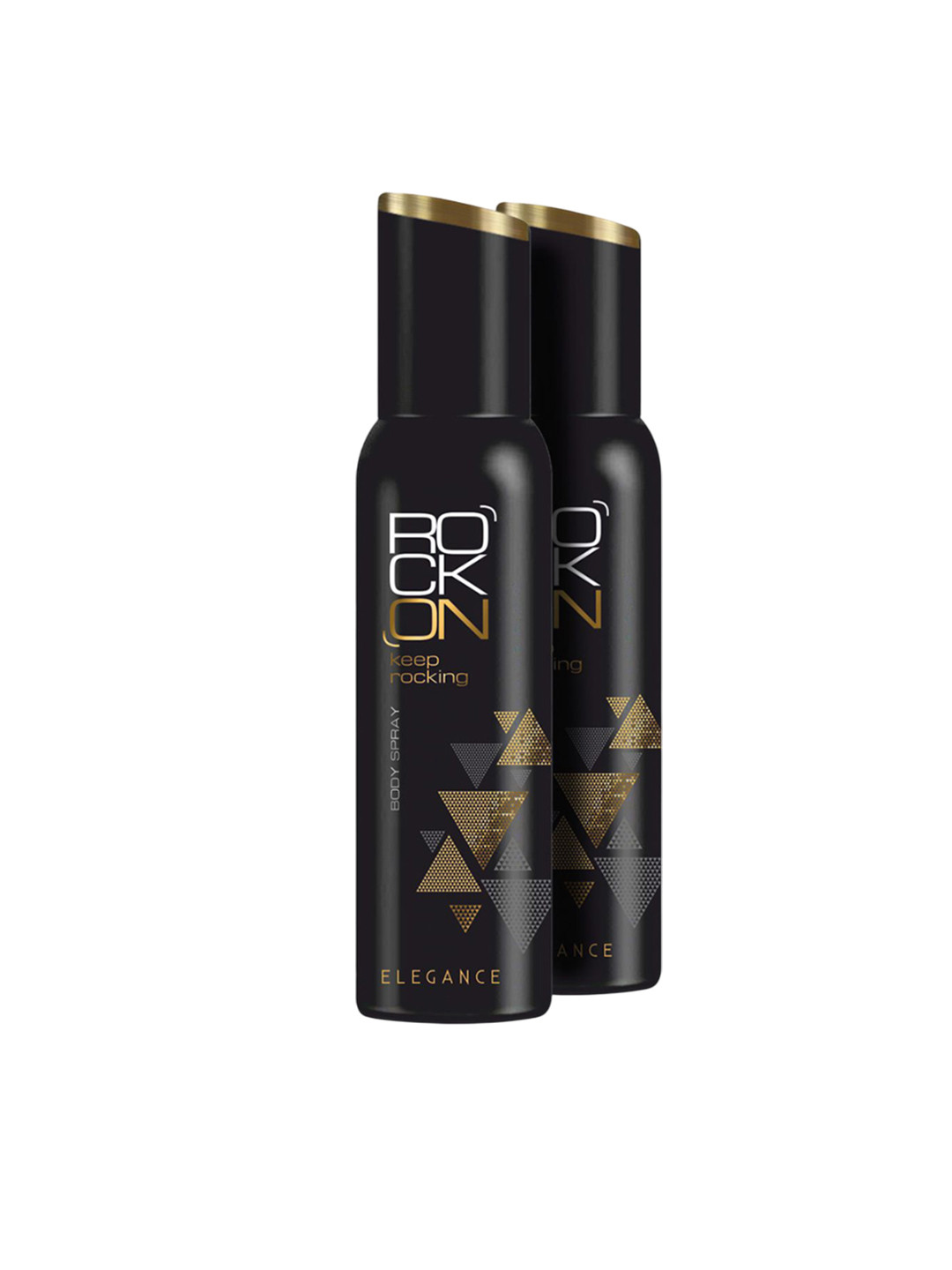 Rock on Set Of 2 Elegance Long Lasting Body Spray - 150 ml Each
