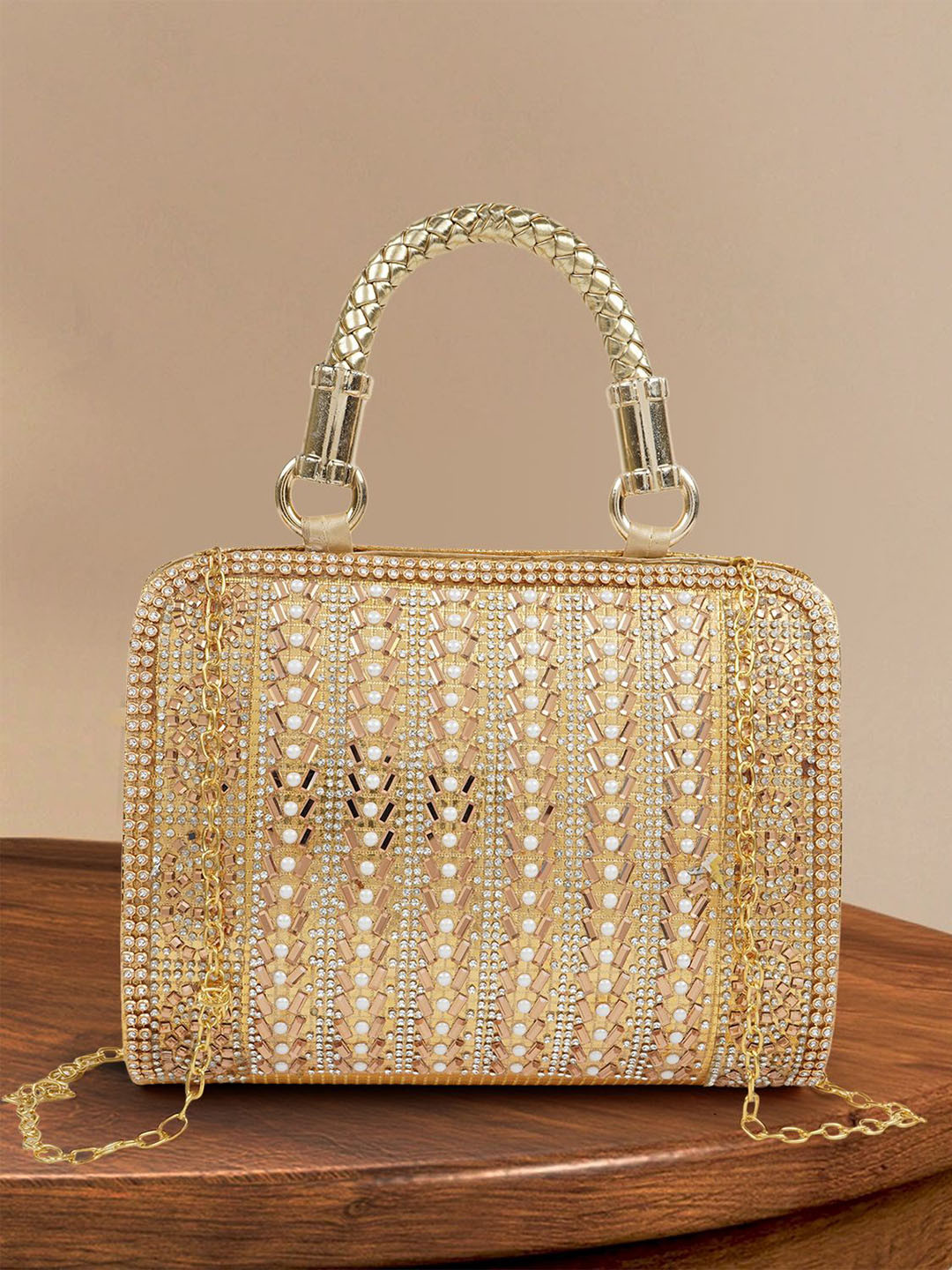 NORVE Embellished Purse Clutch