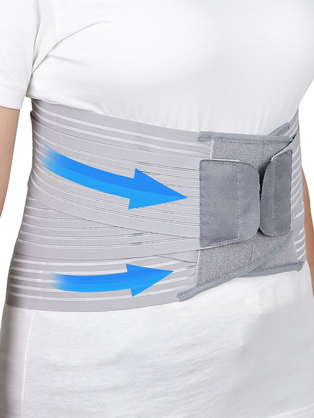 Leeford Daily Lower Back Support & Posture Correction Contoured Lumbo Sacral Belt