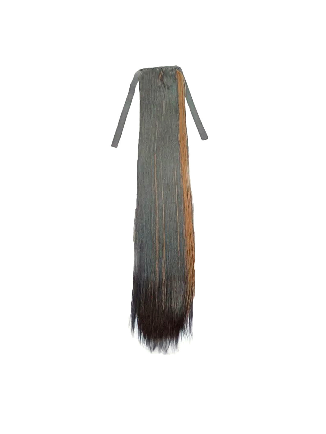 AHS Tape In Straight Ponytail Hair Extension - Highlight - 24 Inch