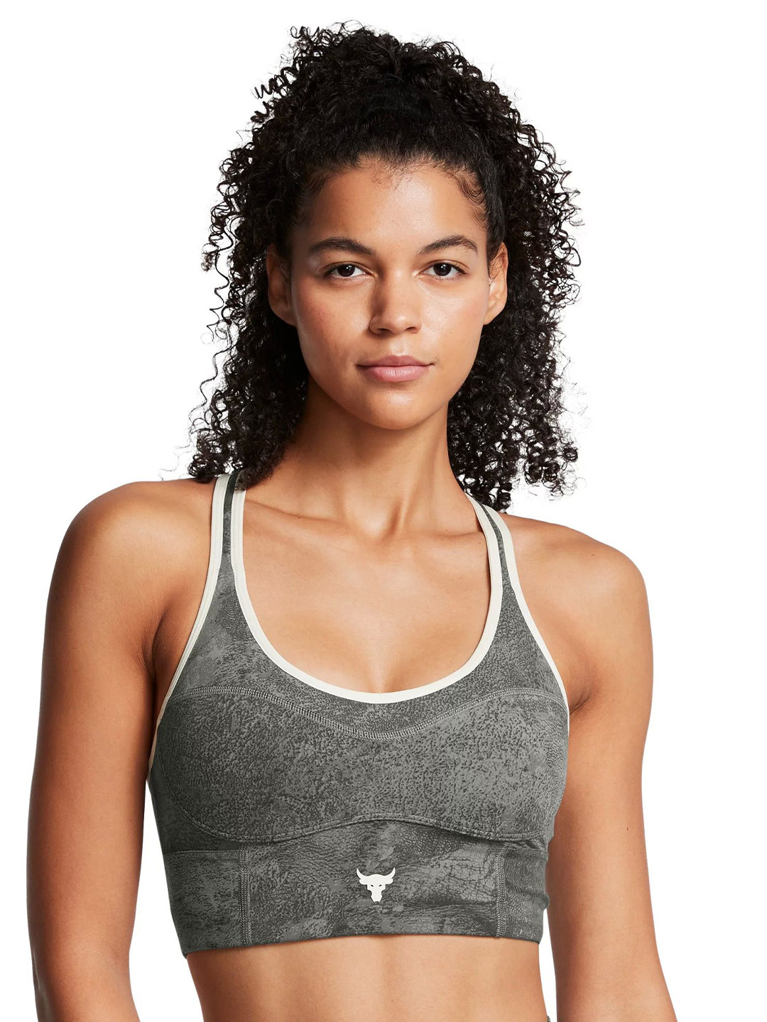 UNDER ARMOUR Project Rock Infinity Let's Go LL Printed Bra
