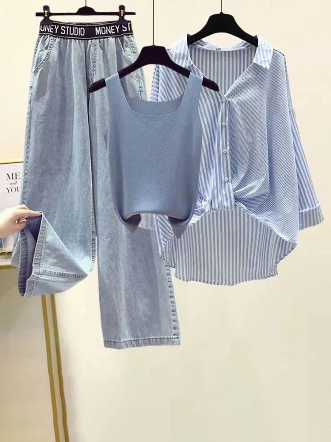 Miss Mosa By Akanksha  Set of 3 Trexa Summer Coords