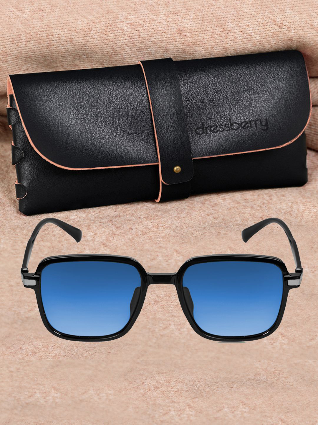 DressBerry Women UV Protected Square Sunglasses DBSG-DC1001-05