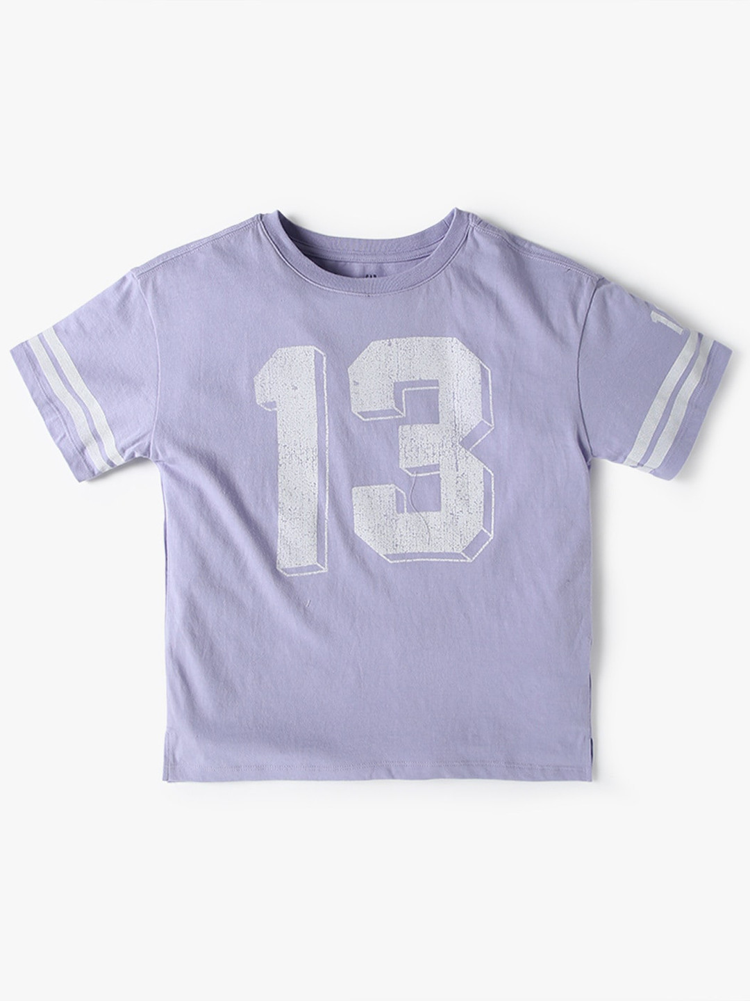 GAP Kids Girls Printed Pure Cotton T-Shirt