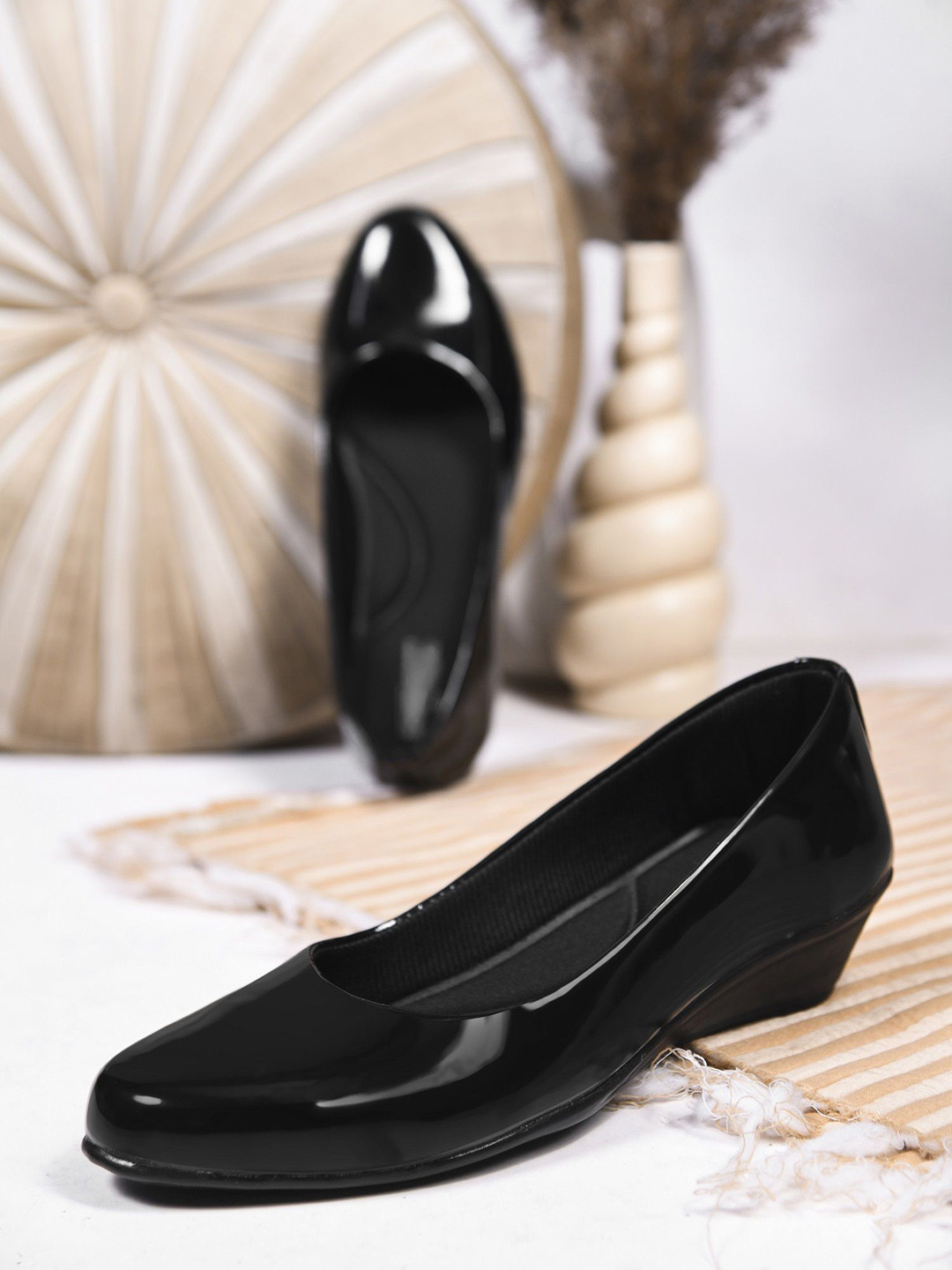 Try Me Women Wedges Heel Slip On Belly