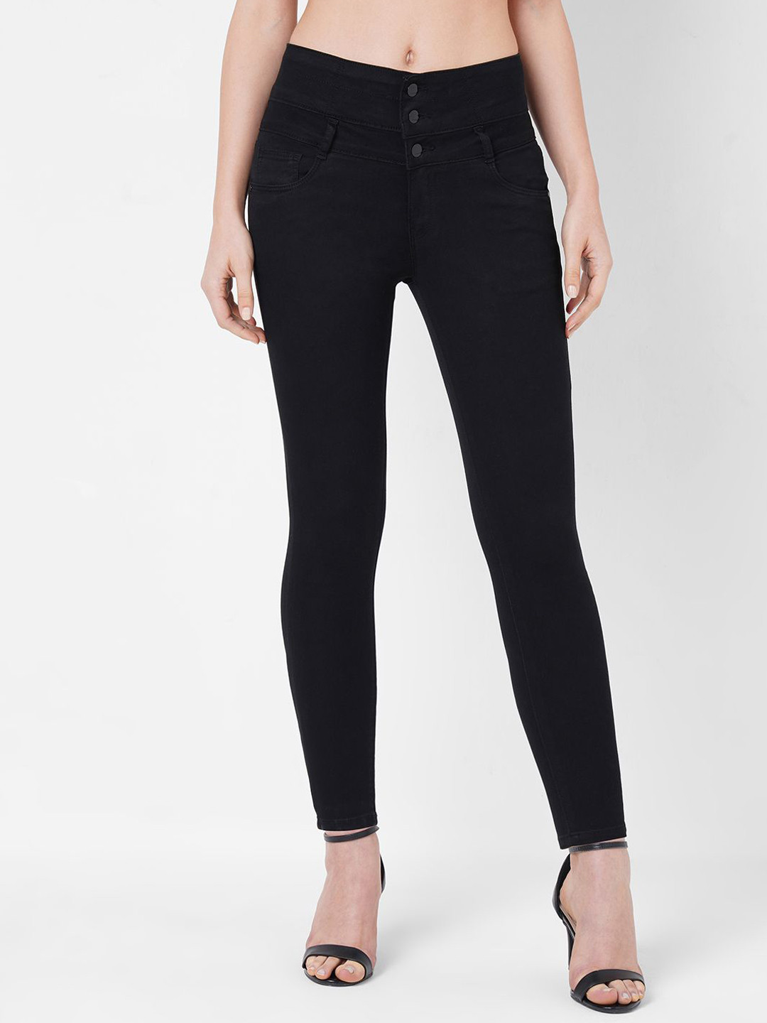Kraus Jeans Women Super Skinny Fit High-Rise Jeans