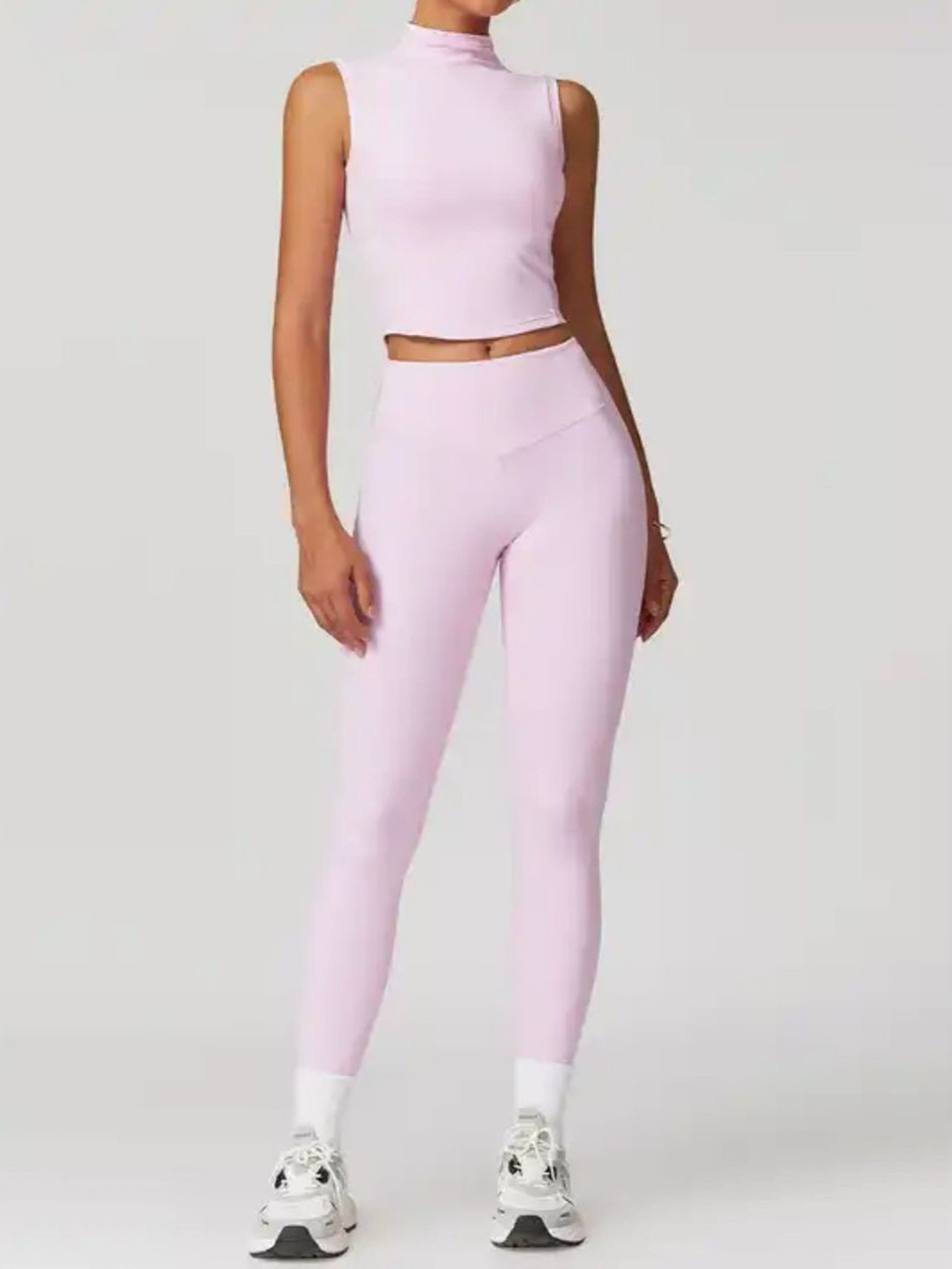 Miss Mosa By Akanksha  Pink Ora Activewear Set