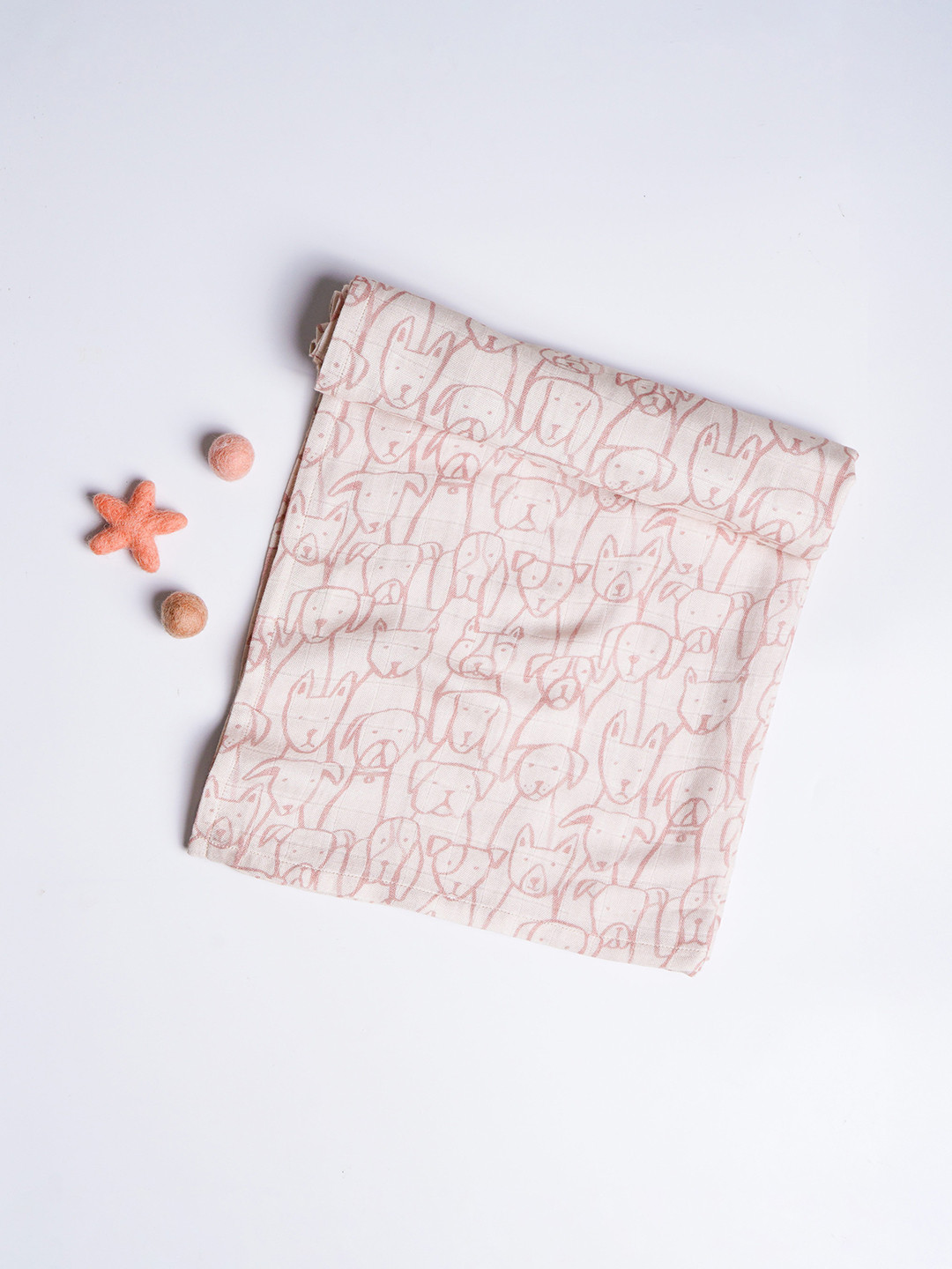 cocoon care Bamboo Cotton Muslin Swaddle For New Born Baby