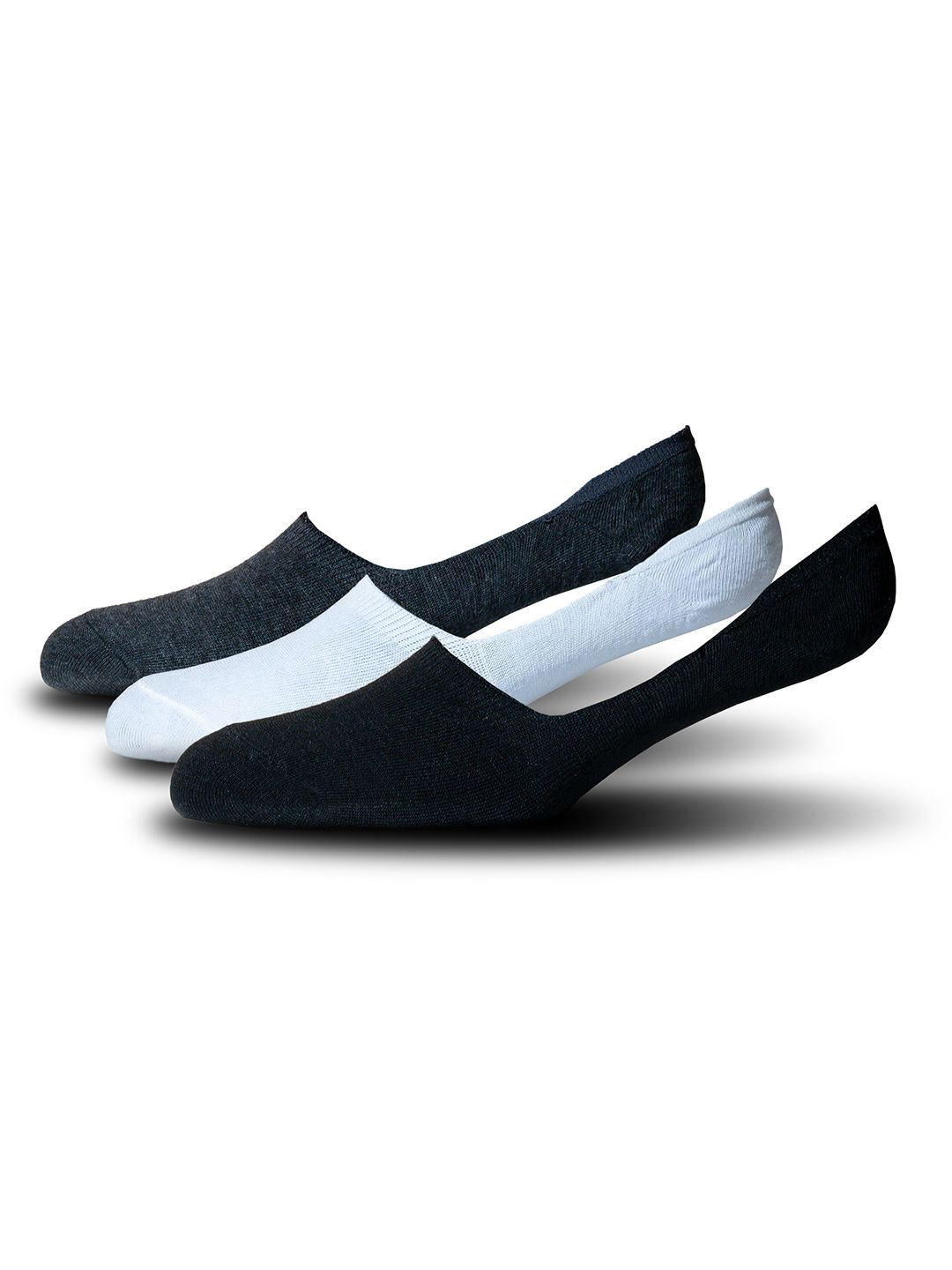 MARLIT Men Pack Of 3 Cotton Shoe Liners Socks