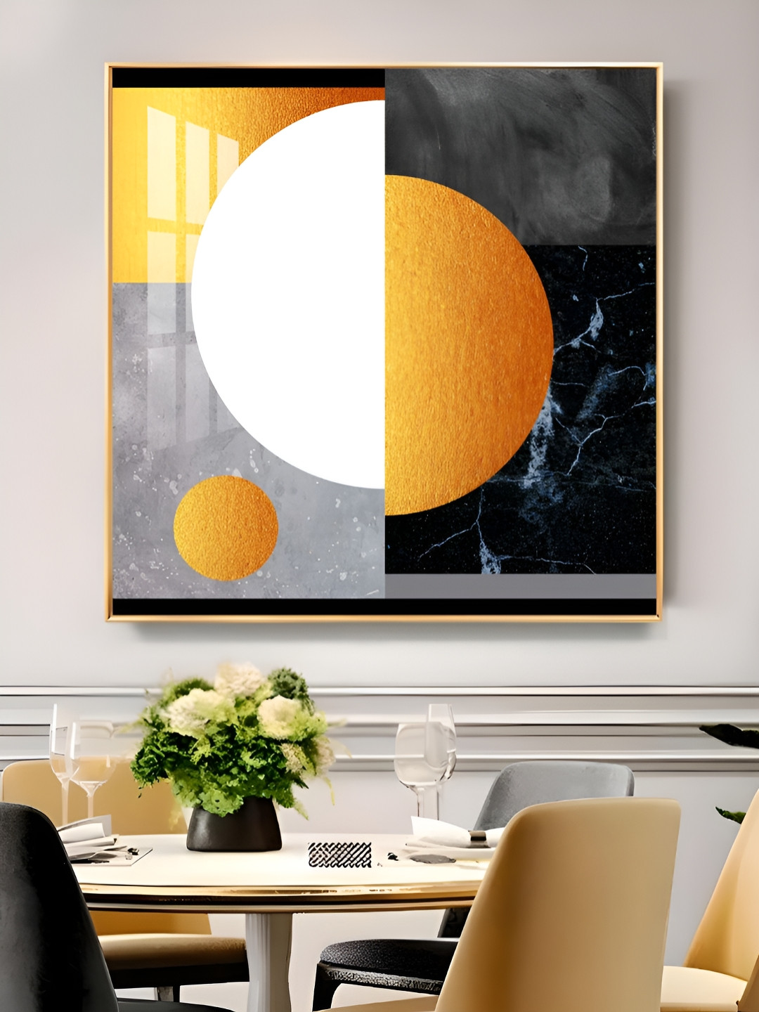 THE NEXT DECOR Artistry Haven Wood Wall Square Photographs Wall Art - 18x18In