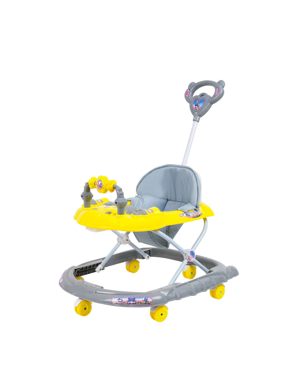 Dandles Domios Infants Musical Activity Walker With Parent Rod