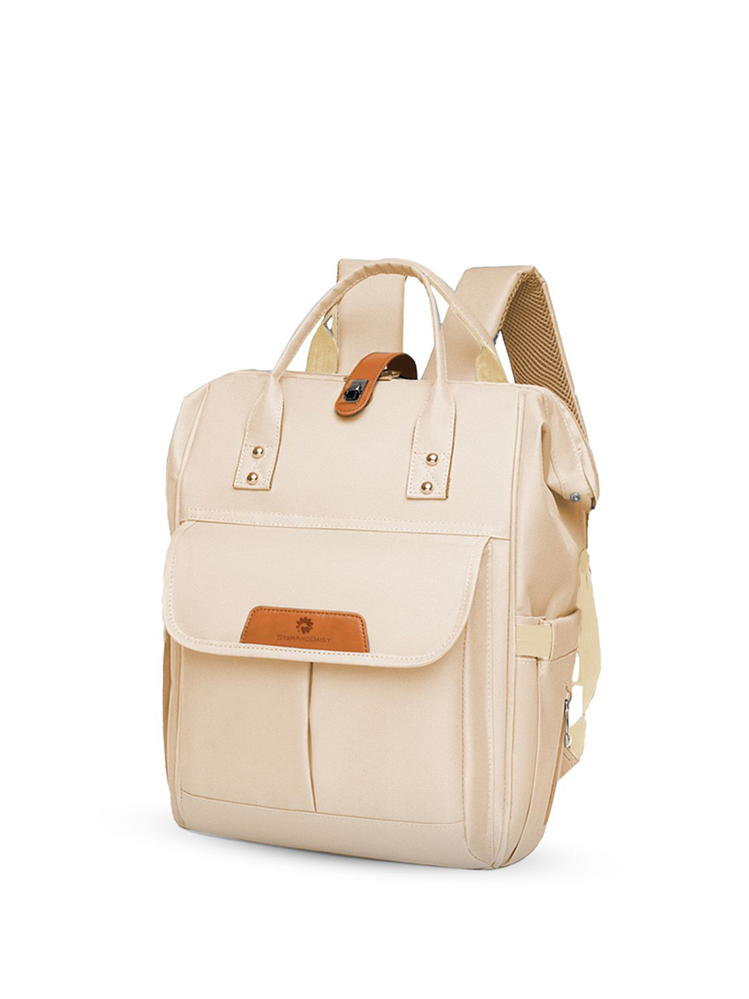 StarAndDaisy Leather Multi-Compartment Lightweight Waterproof Diaper Bags