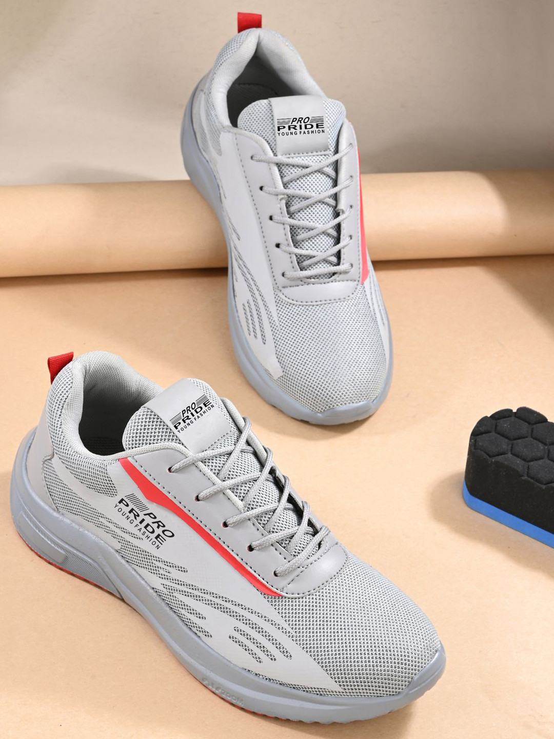 PROPRIDE Men Mesh Running Non-Marking Shoes