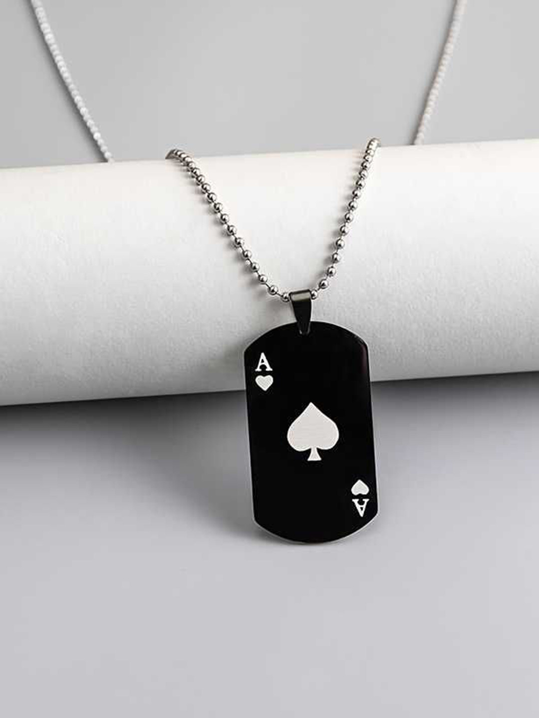 Bling Queen Adults Unisex Square Pendants with Chains