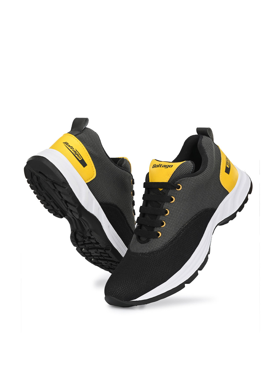 BOLTAGO Men Mesh Running Non-Marking Shoes